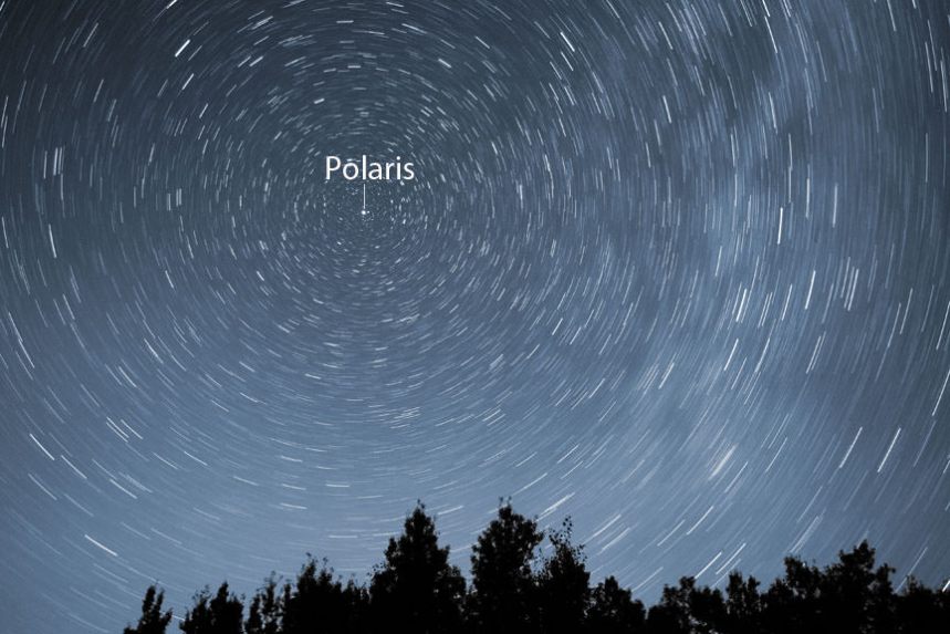 polaris star trail
